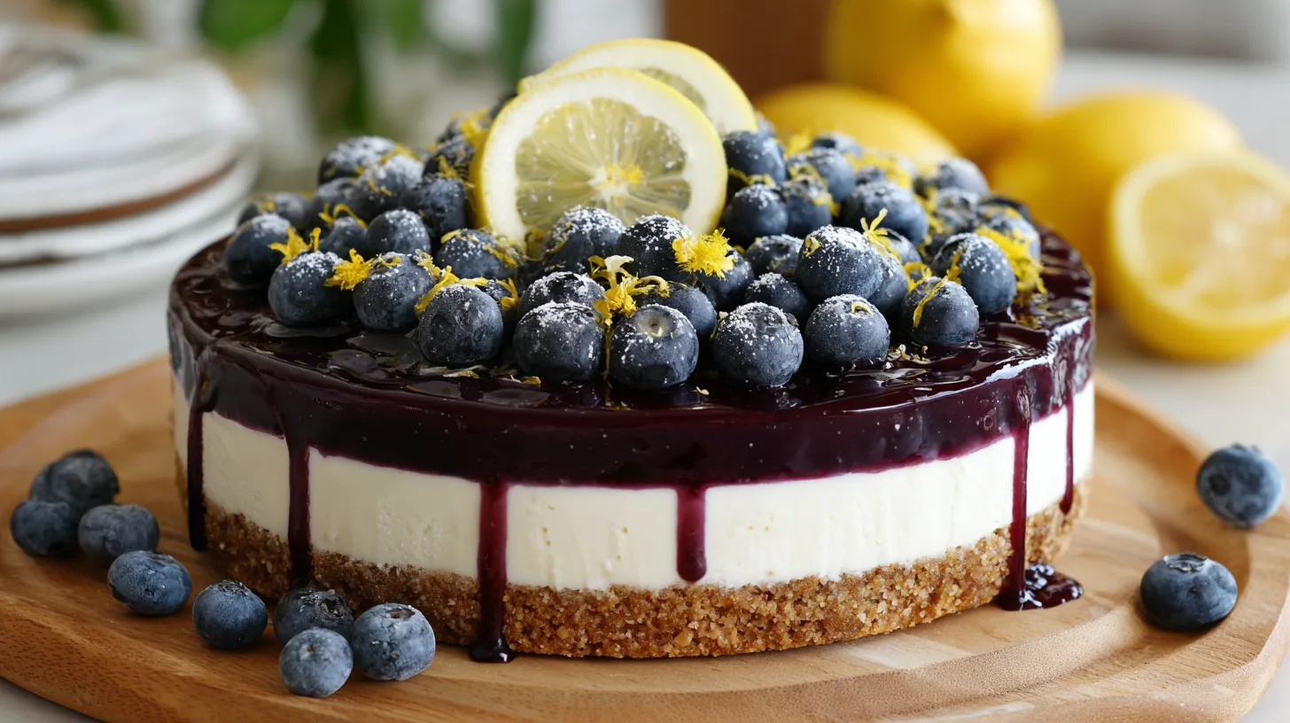 thatNo-bake Lemon Dazzling Blueberry Cream Cake: 5 Reasons to Try It!