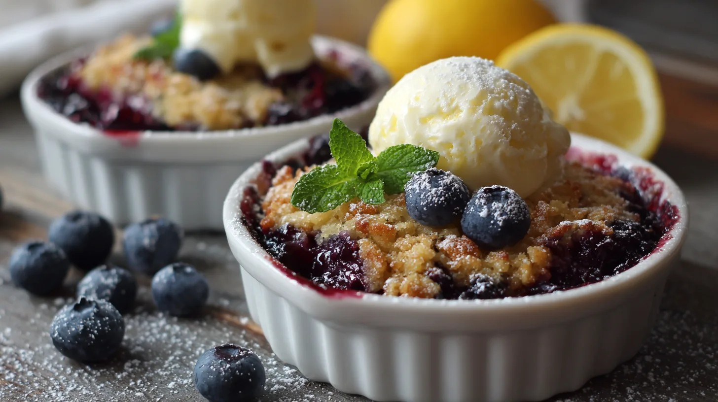 thatThe best 3 Ingredient Blueberry Cobbler Dump Cake in 30 Minutes!